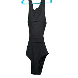 Stylish Black women’s one piece bathing suit size XS